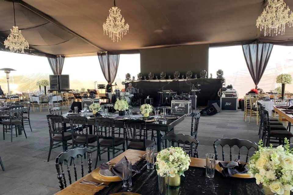 Boda en jardín