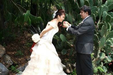 Inmortalicen su boda