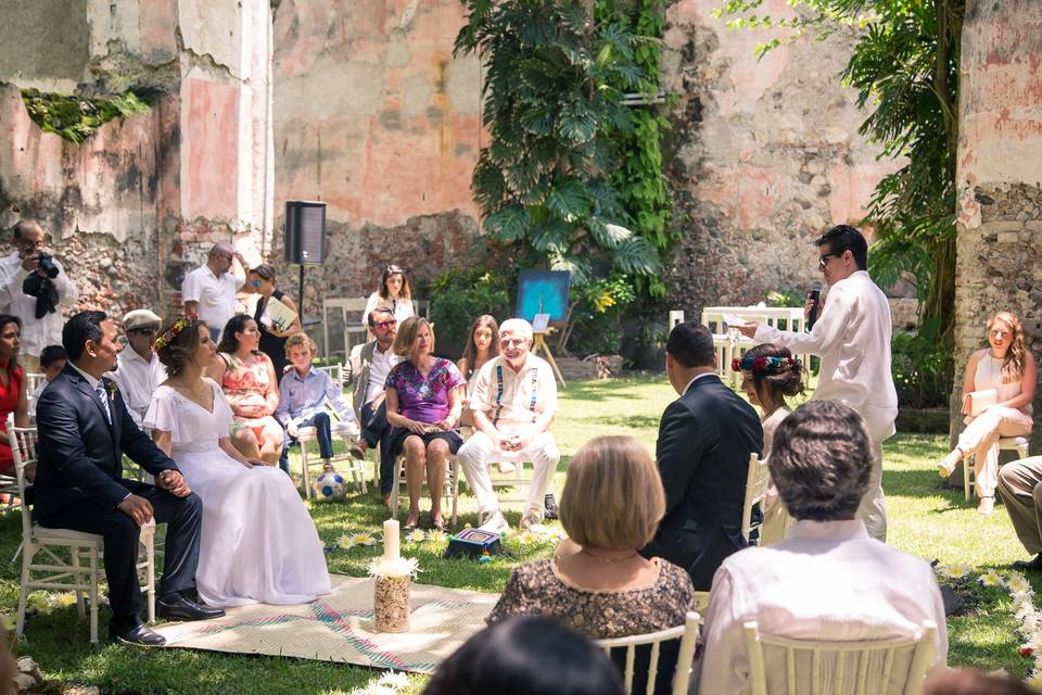 Boda doble/ simbólica