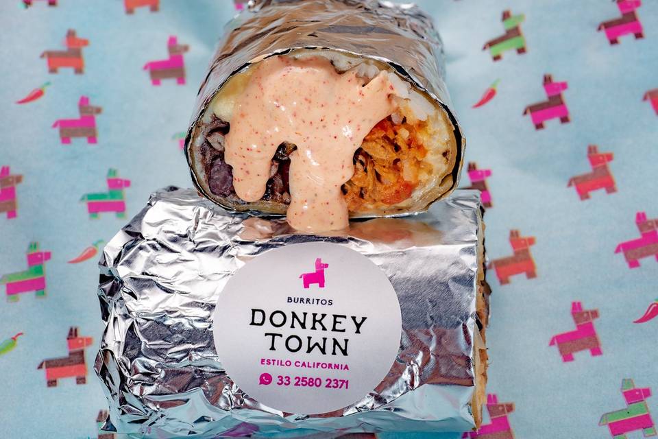 Burrito de chicharrón