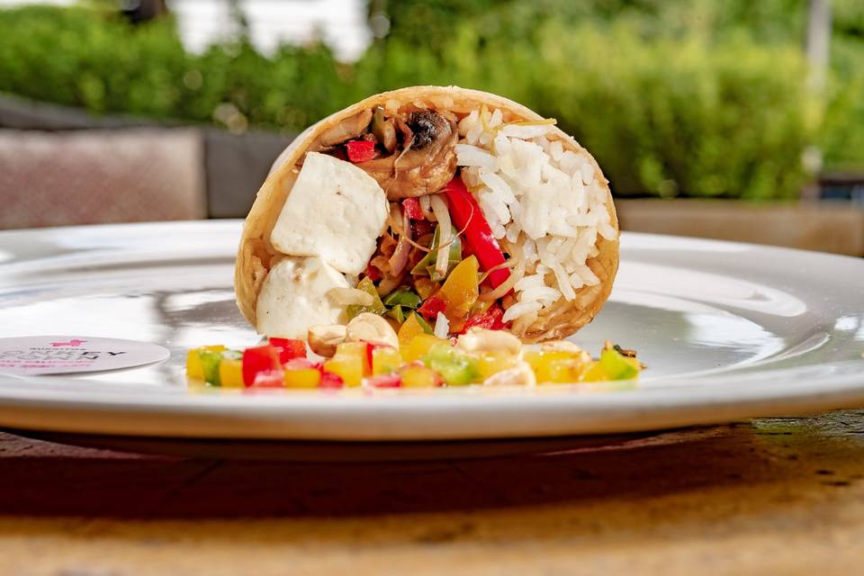 Burrito vegetariano