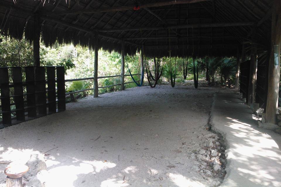 Palapa de cenote