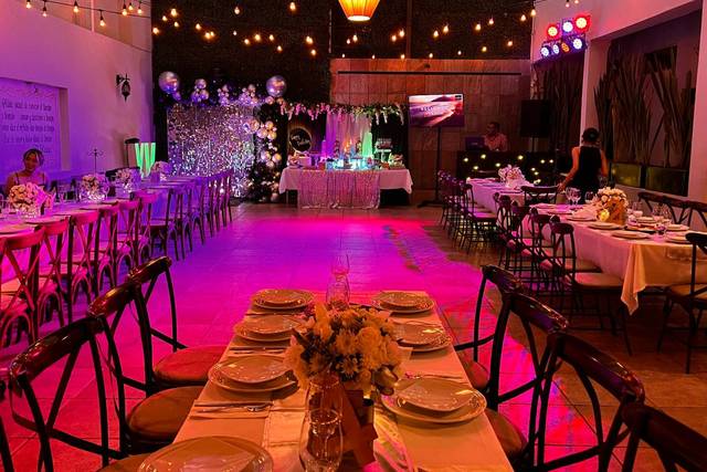 Boda noche + mesa dulces