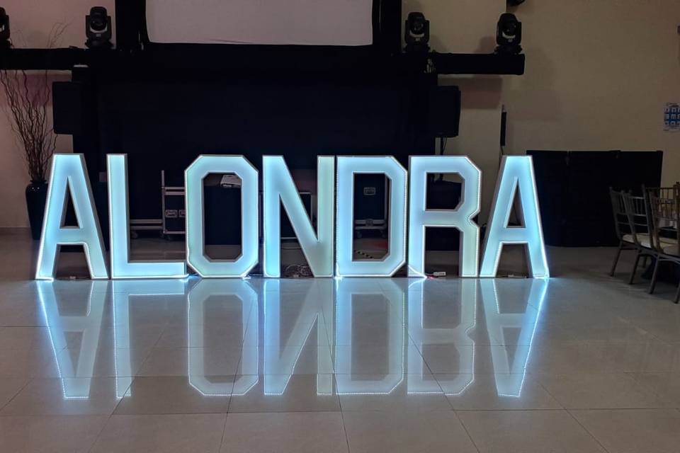 Letras led