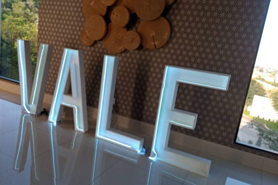 Letras led