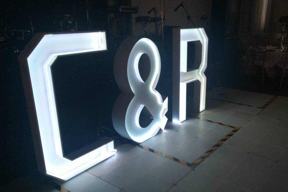 Letras led