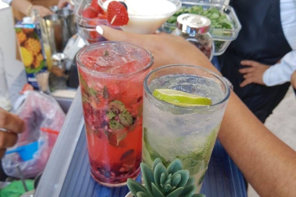 Mojito frutos rojos y clásico