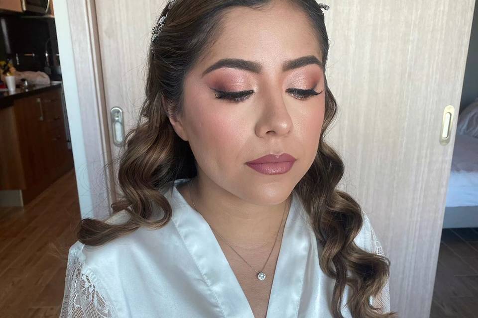 Novia tonos peach