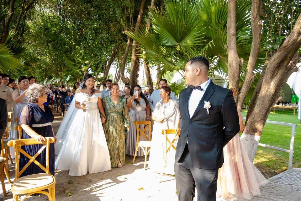 Boda en jardín