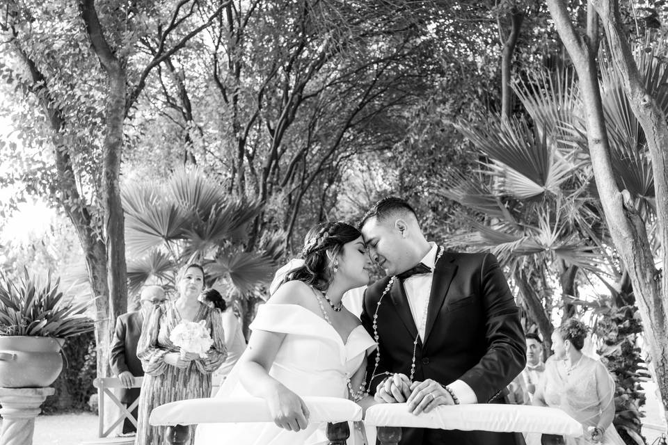 Boda en jardín