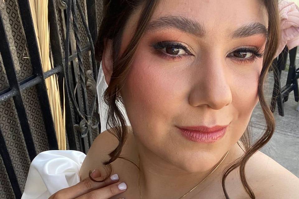 Maquillaje en acabado mate