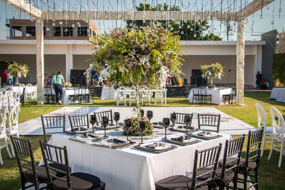 Recinto elegante para fiestas