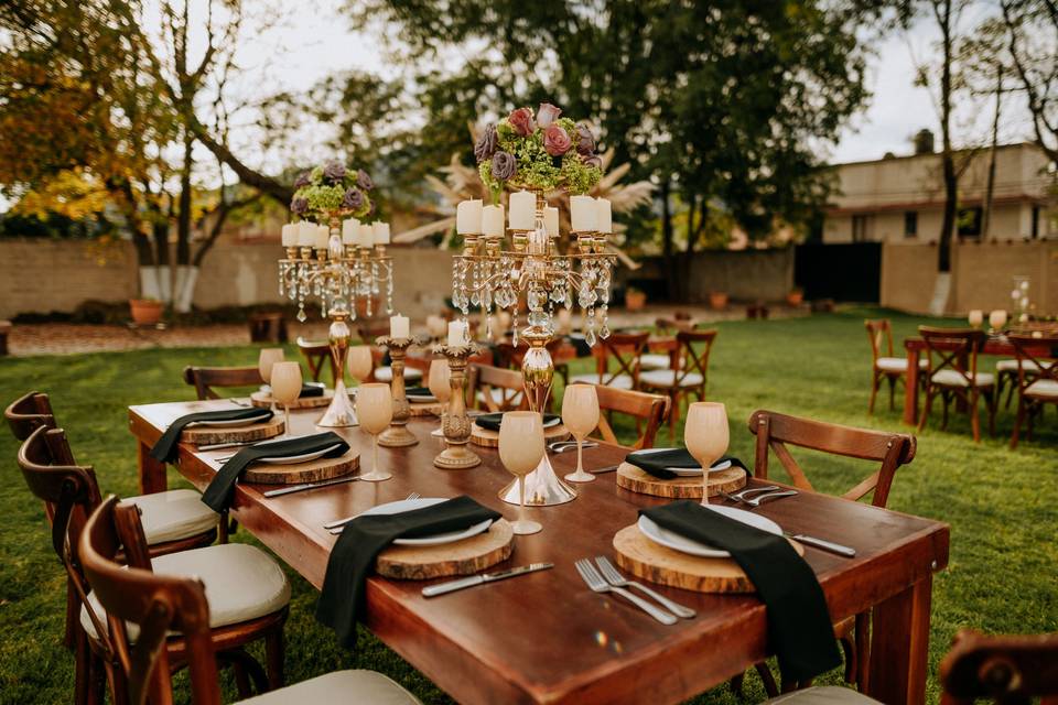 Bodas en jardín