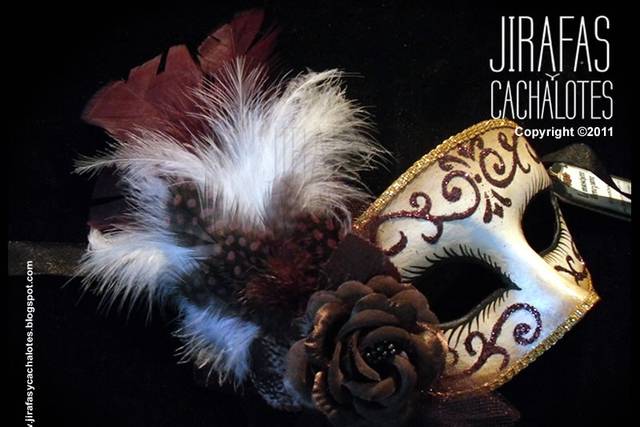 Antifaz veneciando diamantina