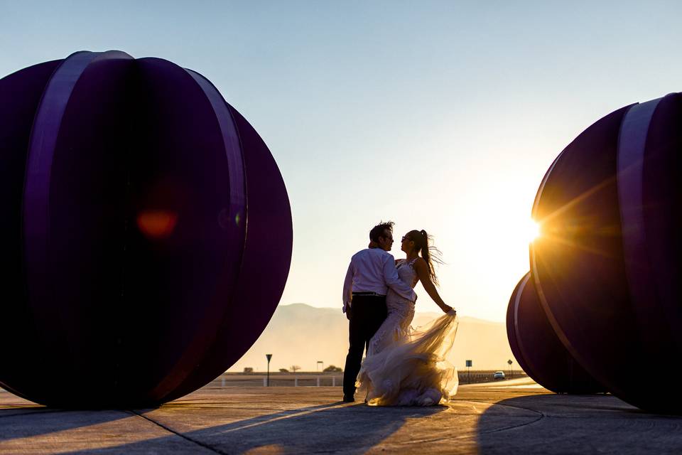 Sesión trash the dress -- Prys