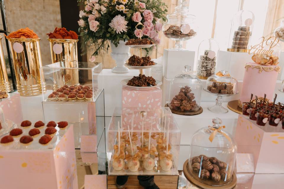 Arreglos para mesa dulce