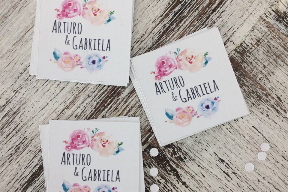 Etiquetas personalizadas