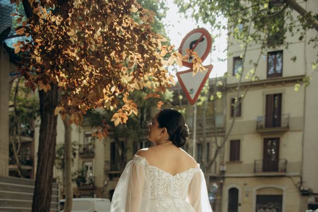 Vestido morera
