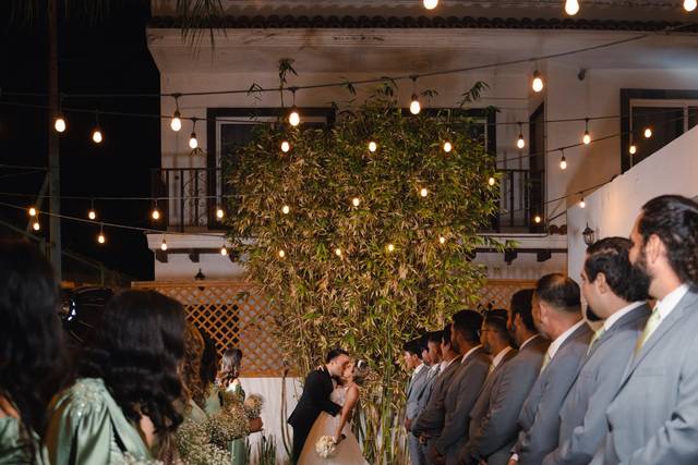Pasillo novios