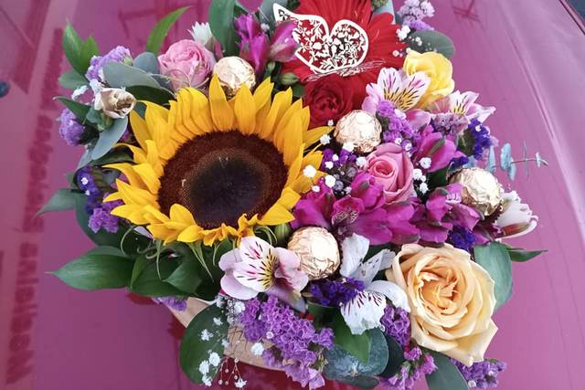 Arreglo floral diverso