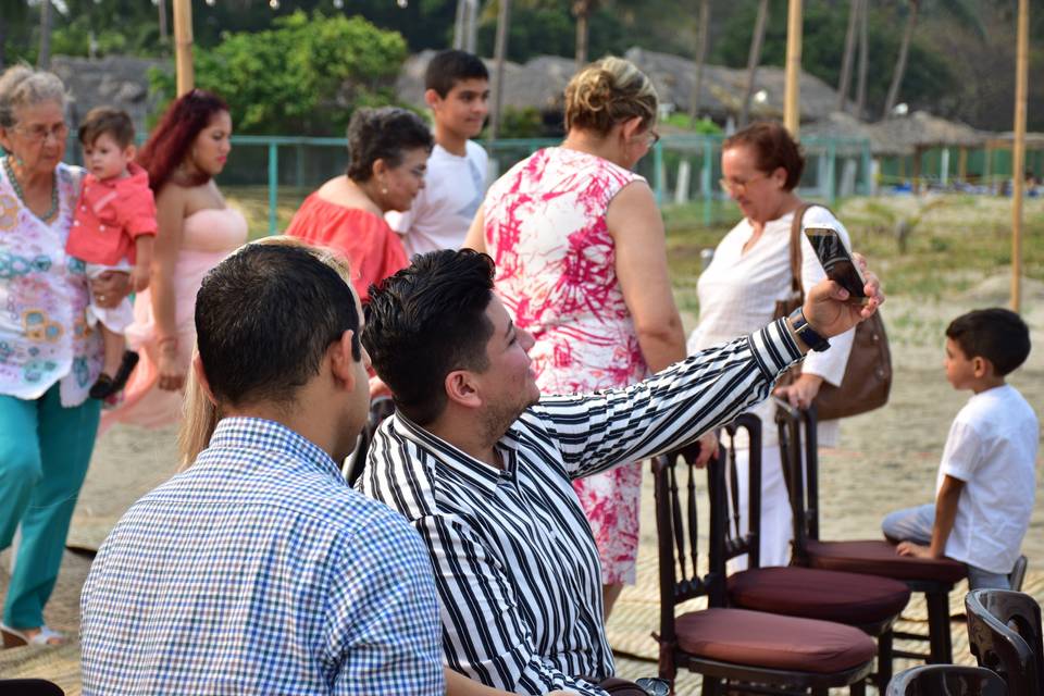 Ceremonia en playa