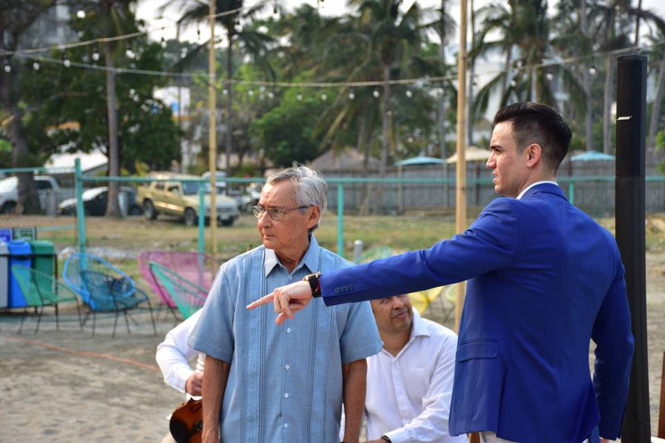 Ceremonia en playa