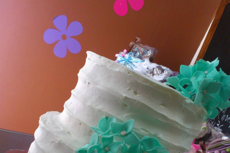 Pastel para boda 50 persona