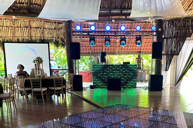 Bodas, Pista leds