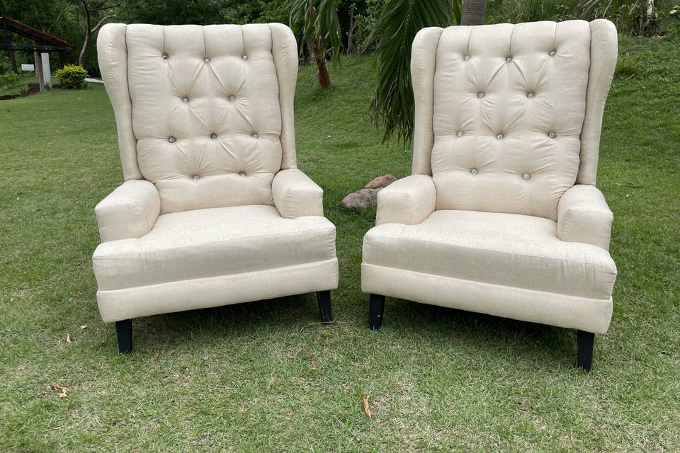 Sillon ivory