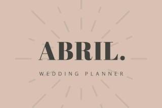 Abril wedding planner logo