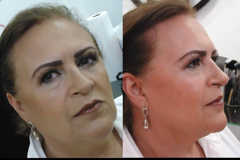 Maquillaje con aerógrafo