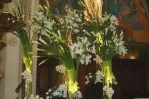 Arreglos en la iglesia
