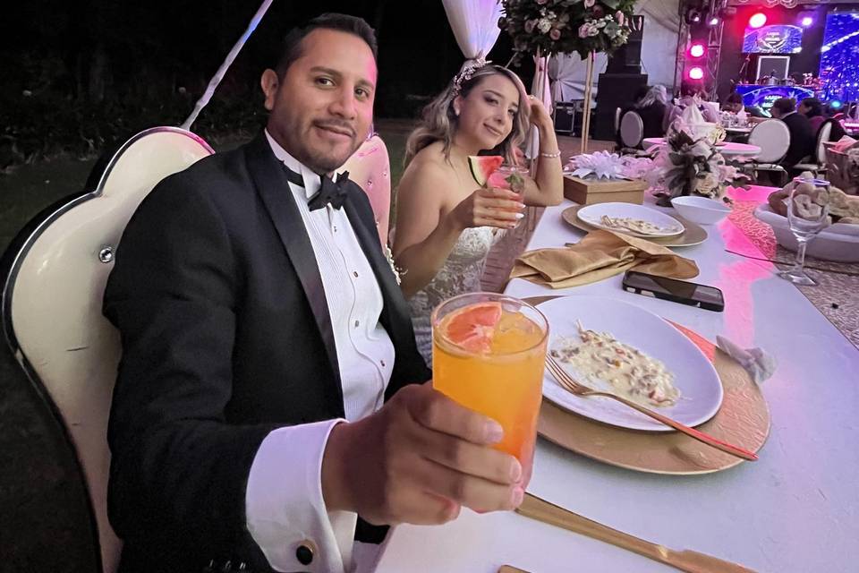 Coctelería en boda de M & K