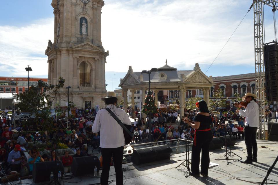 Una presentación en Pachuca