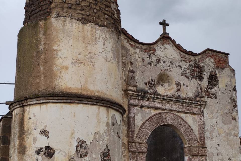 Tlacuilos en Apan, Hidalgo.