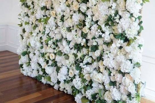 Muro de flores