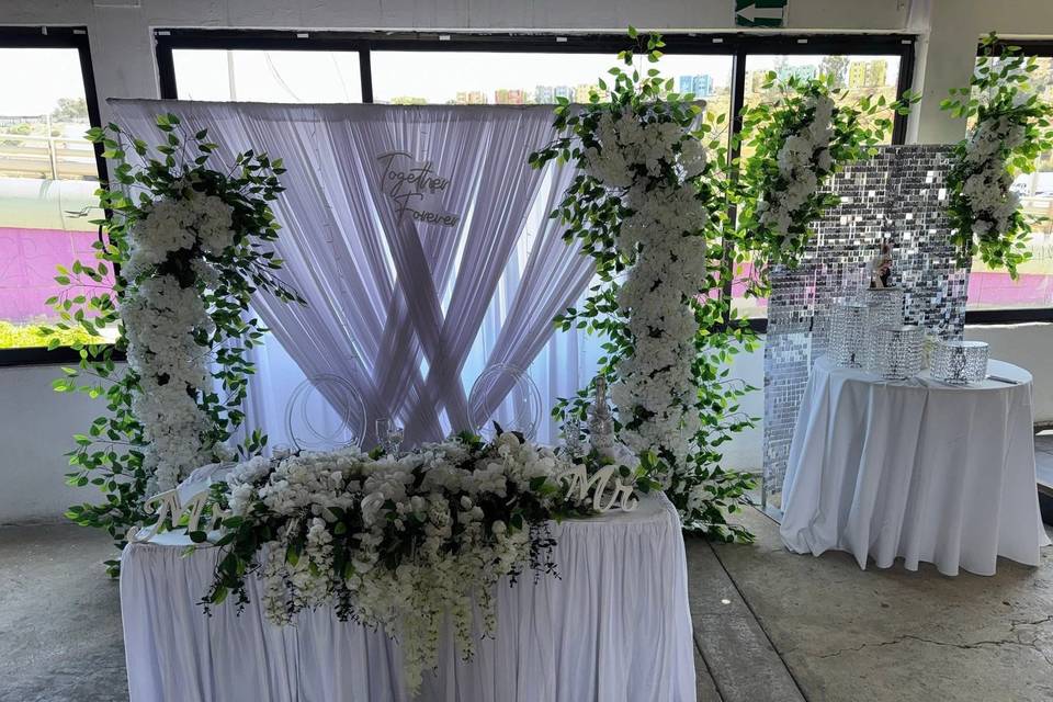 Decoración de boda