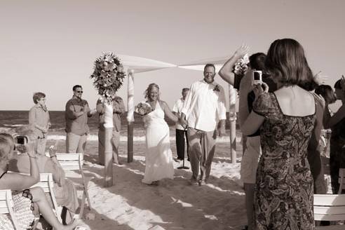 Ceremonia en la playa