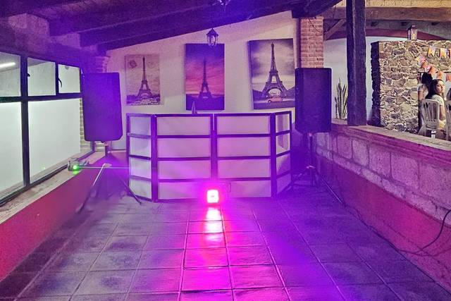Luces rosas