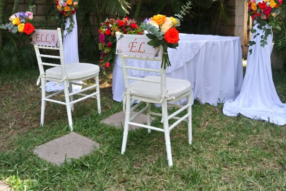 Gazebo para novios