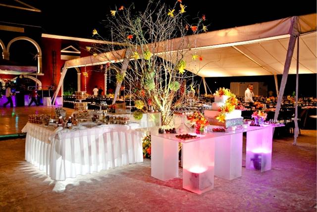 Barras de postres y dulces