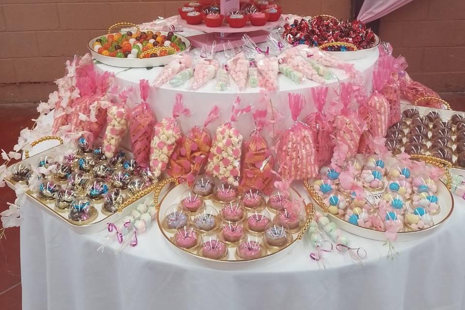 Mesas de dulces