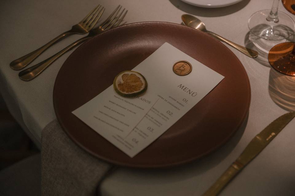 Detalle de Menu
