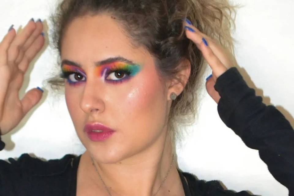 Maquillaje de colores