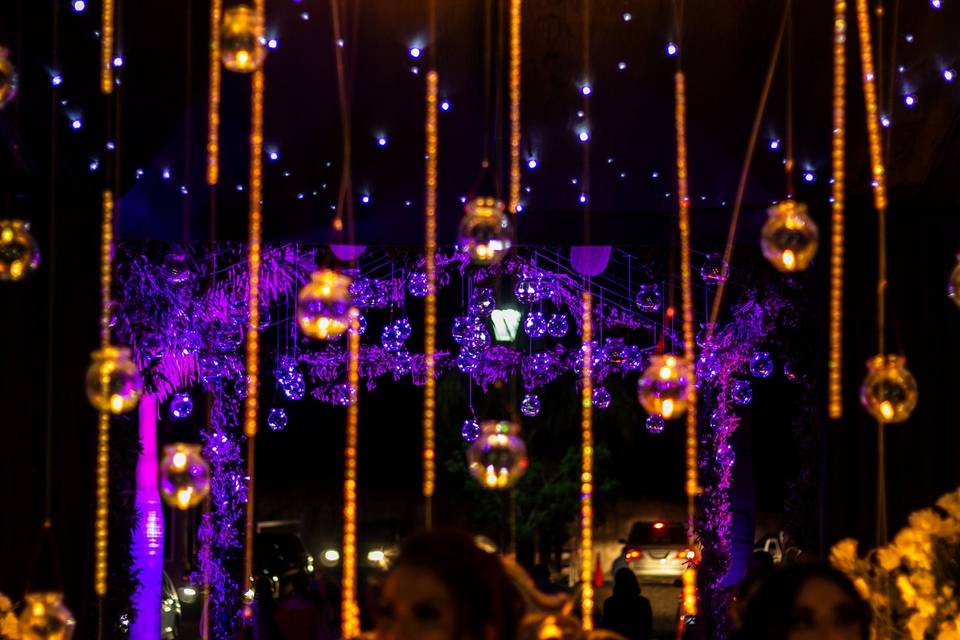 Iluminación boda