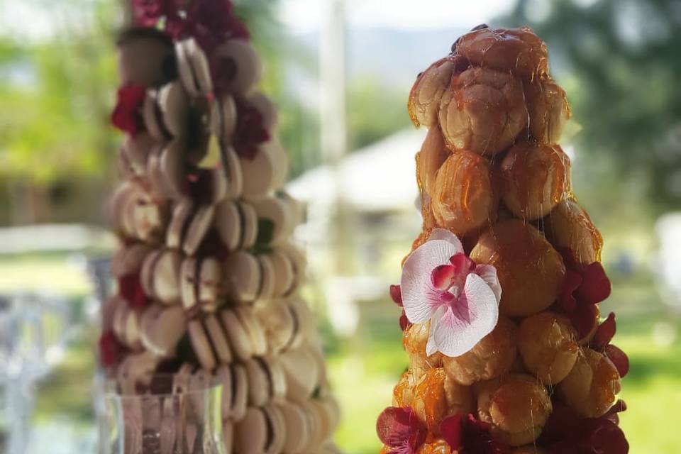 Barra de postres de boda