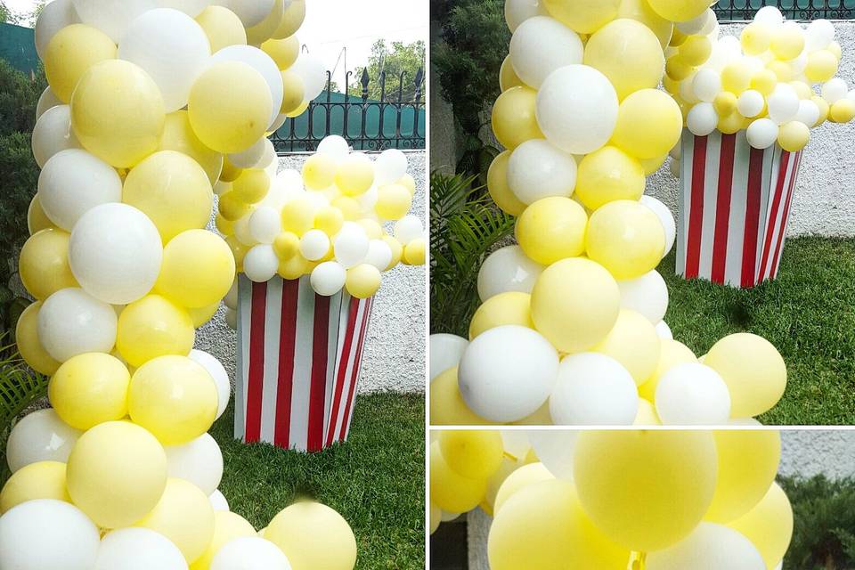 Decoración con globos