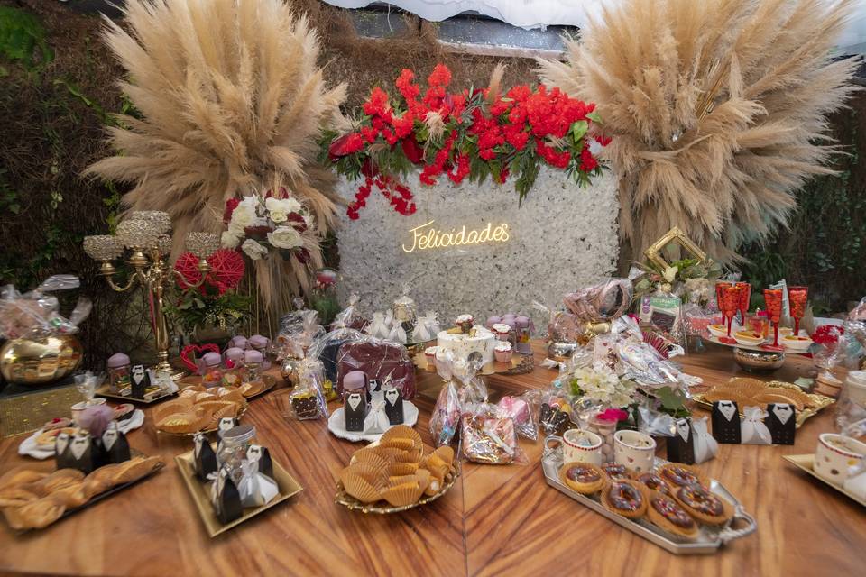 Barra de postres