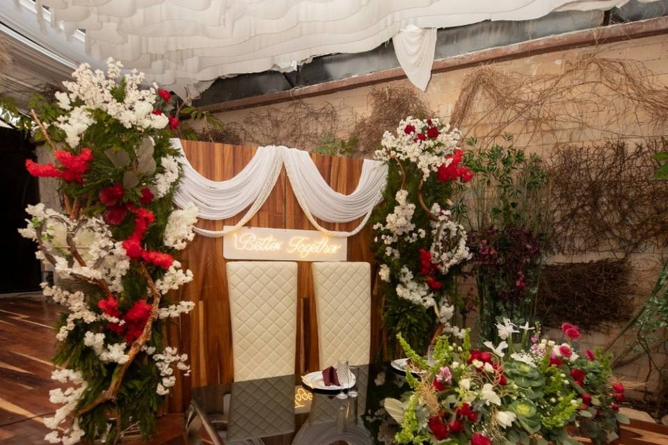 Mesa de novios