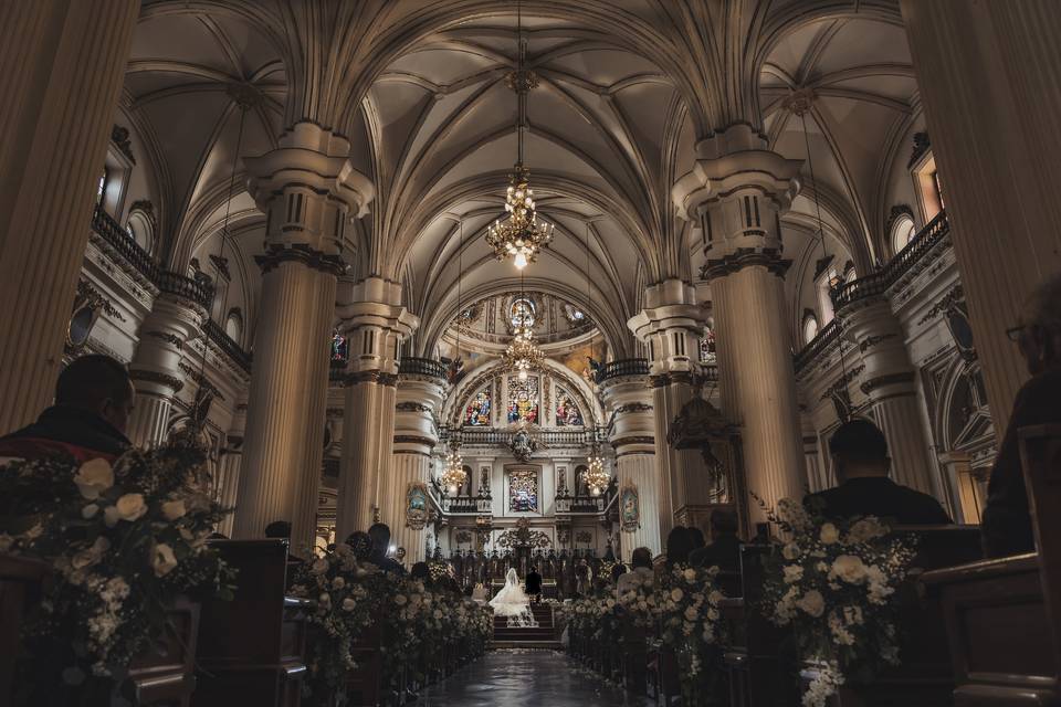 Boda en la iglesia